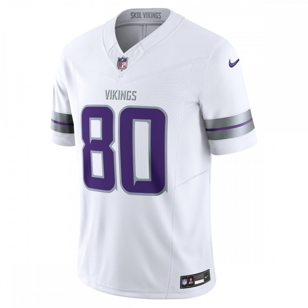 Cris Carter Minnesota Vikings Nike Alternate Vapor F.U.S.E. Retired Player Limited Jersey - White-GridironStore
